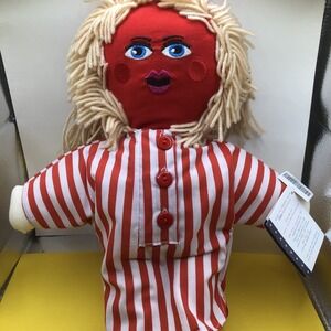 Herrington Teddy Bear "Merry the Cranberry" 2002 Limited New With Tag Rag Doll